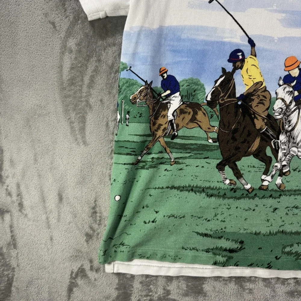 Polo Ralph Lauren Polo Stampede Polo Shirt Men's XXL Graphic Polo Match